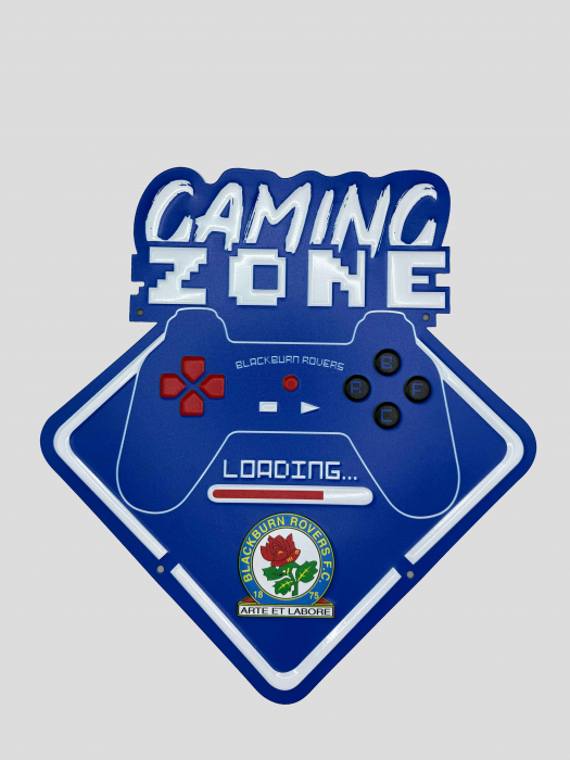 Blackburn Rovers Gaming Door Sign