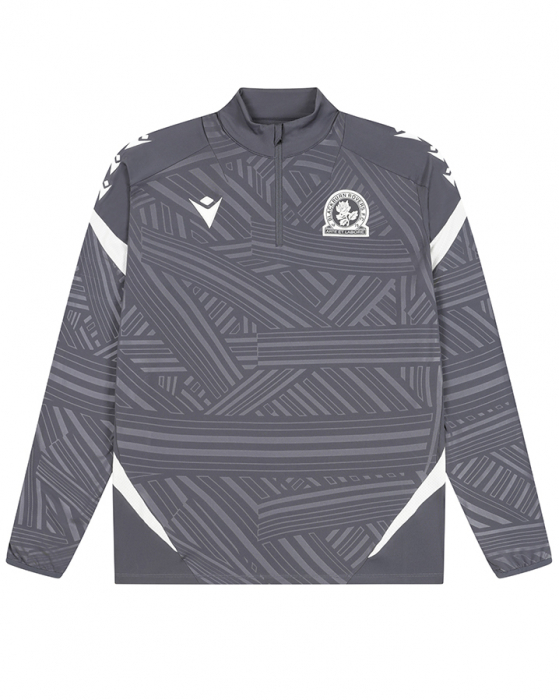 Blackburn Rovers Macron Training 1/4 Zip - Adult