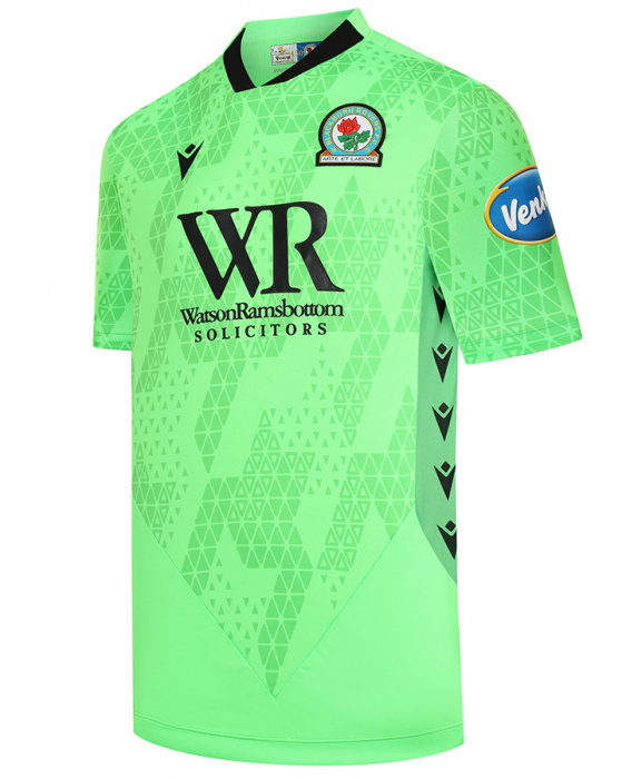 Blackburn Rovers Macron GK Shirt 2025/26 - Kids