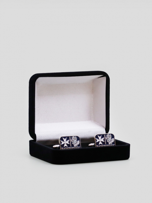 Blackburn Rovers 150 Year Square Cufflinks