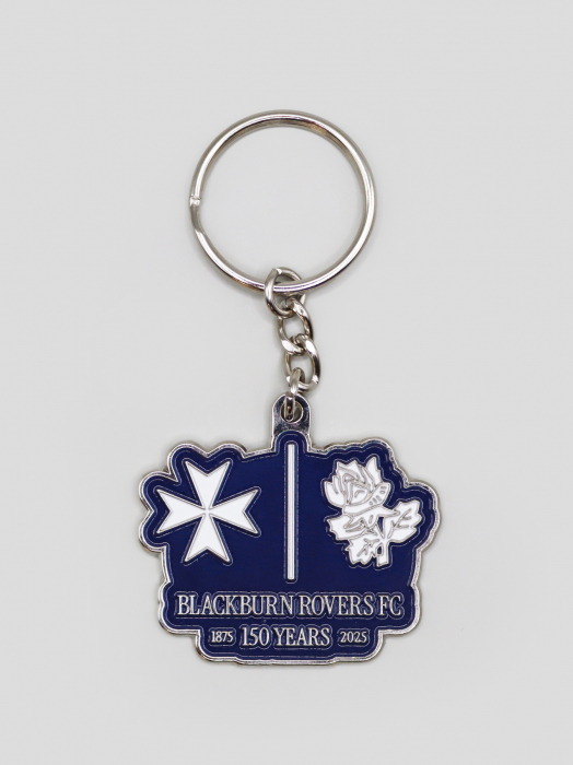 Blackburn Rovers 150 Year Key Ring