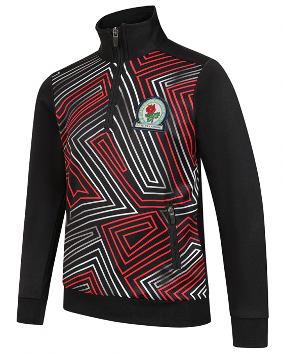 Blackburn Rovers Kids Patterned Track Jacket