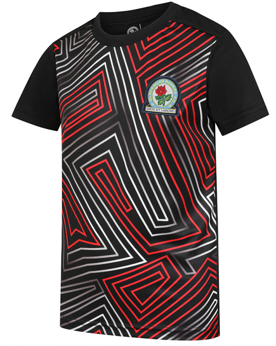 Blackburn Rovers Kids Patterned T-Shirt