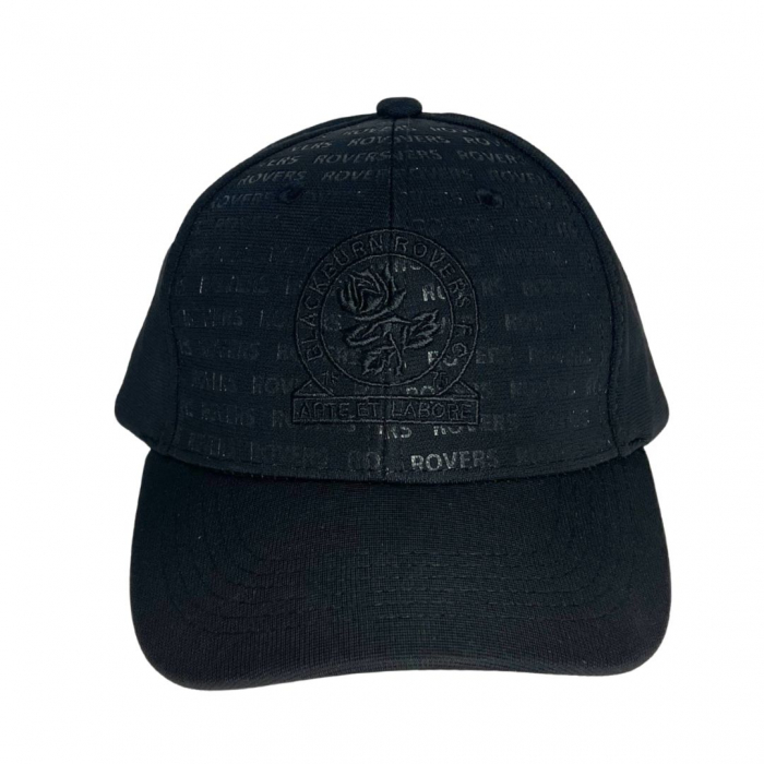 Blackburn Rovers Black Text Cap