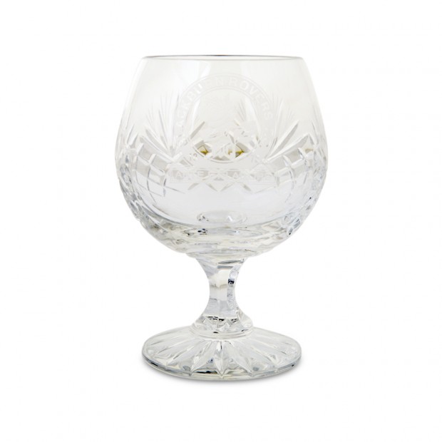 Rovers Engraved Crystal Brandy Glass