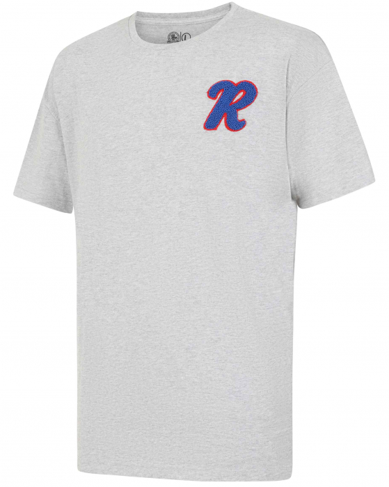 Blackburn Rovers Varsity Grey Marl T-Shirt